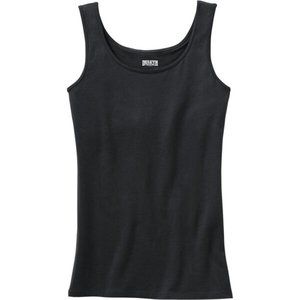 Black No-Yank Shelf Bra Tank